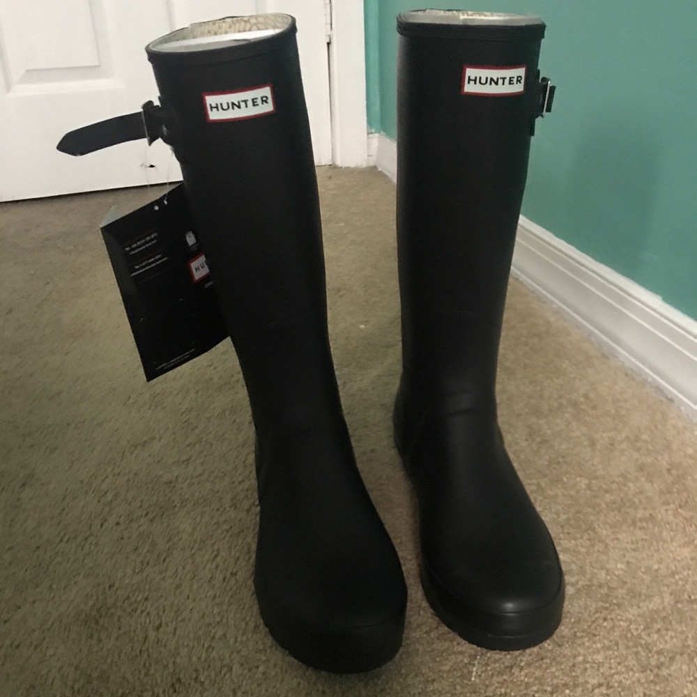 Hunter rain boots